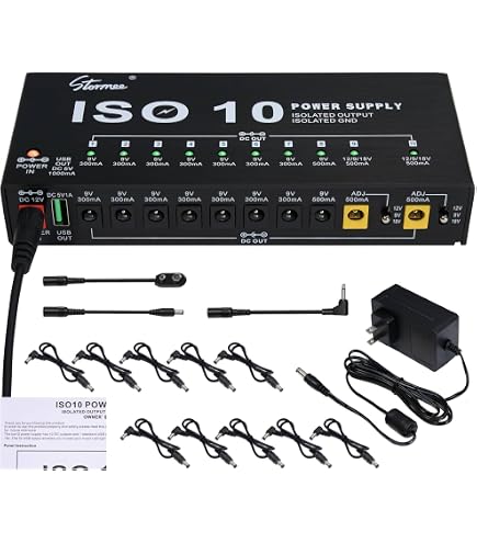 Amazon.com: Voodoo Lab Pedal Power MONDO Isolated Power Supply